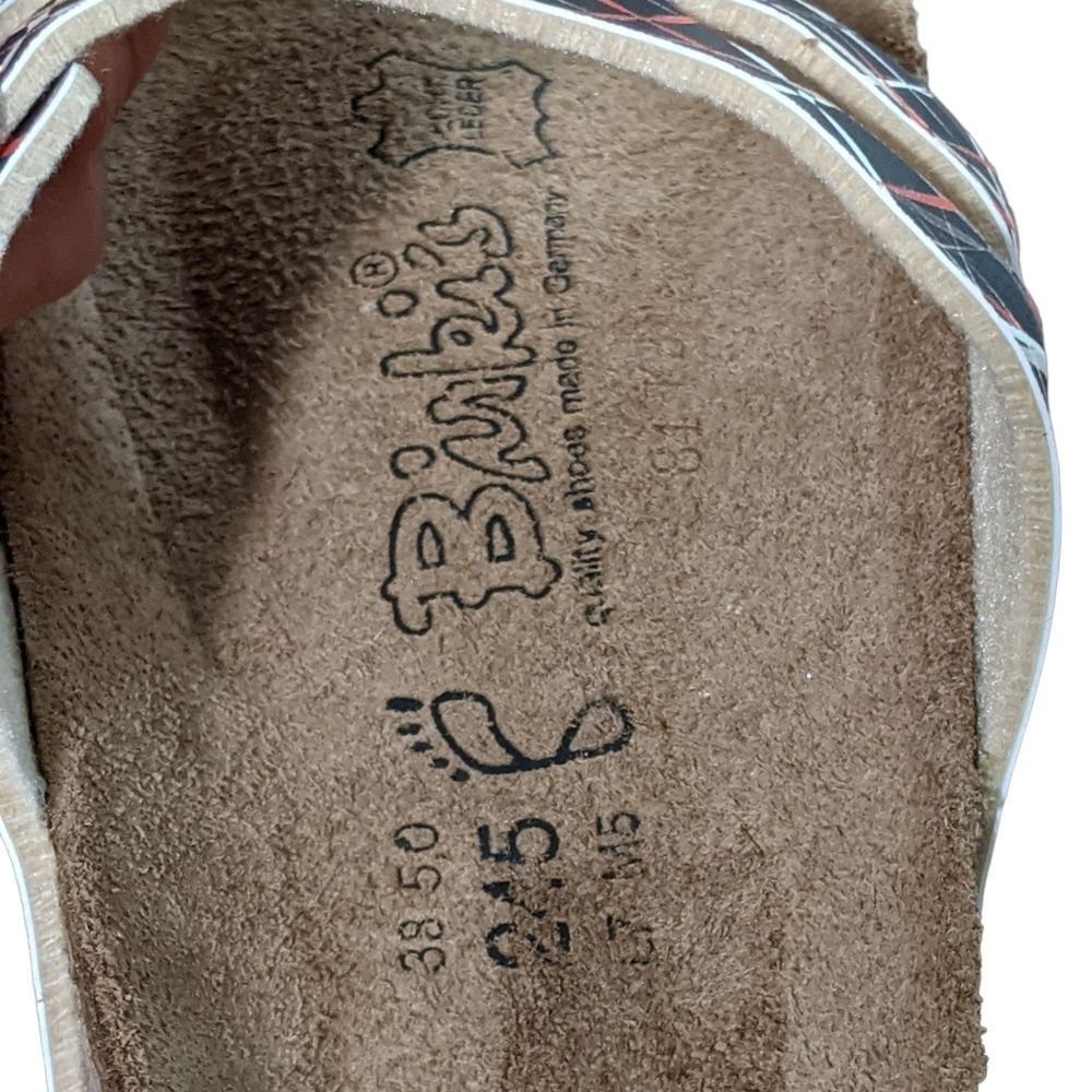 Birki's Birkenstock between toe thonged splatter print sandal slip on op… - Picture 6 of 12